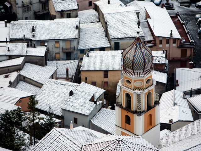 Lauria – S.  Giacomo under the snow